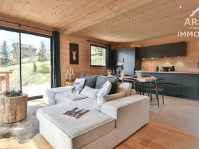Chalet Mitoyen Luxueux 8 Pers, 3 Chambres Confortables pour une Escapade Alpestre Inoubliable - FR-1-391-168
